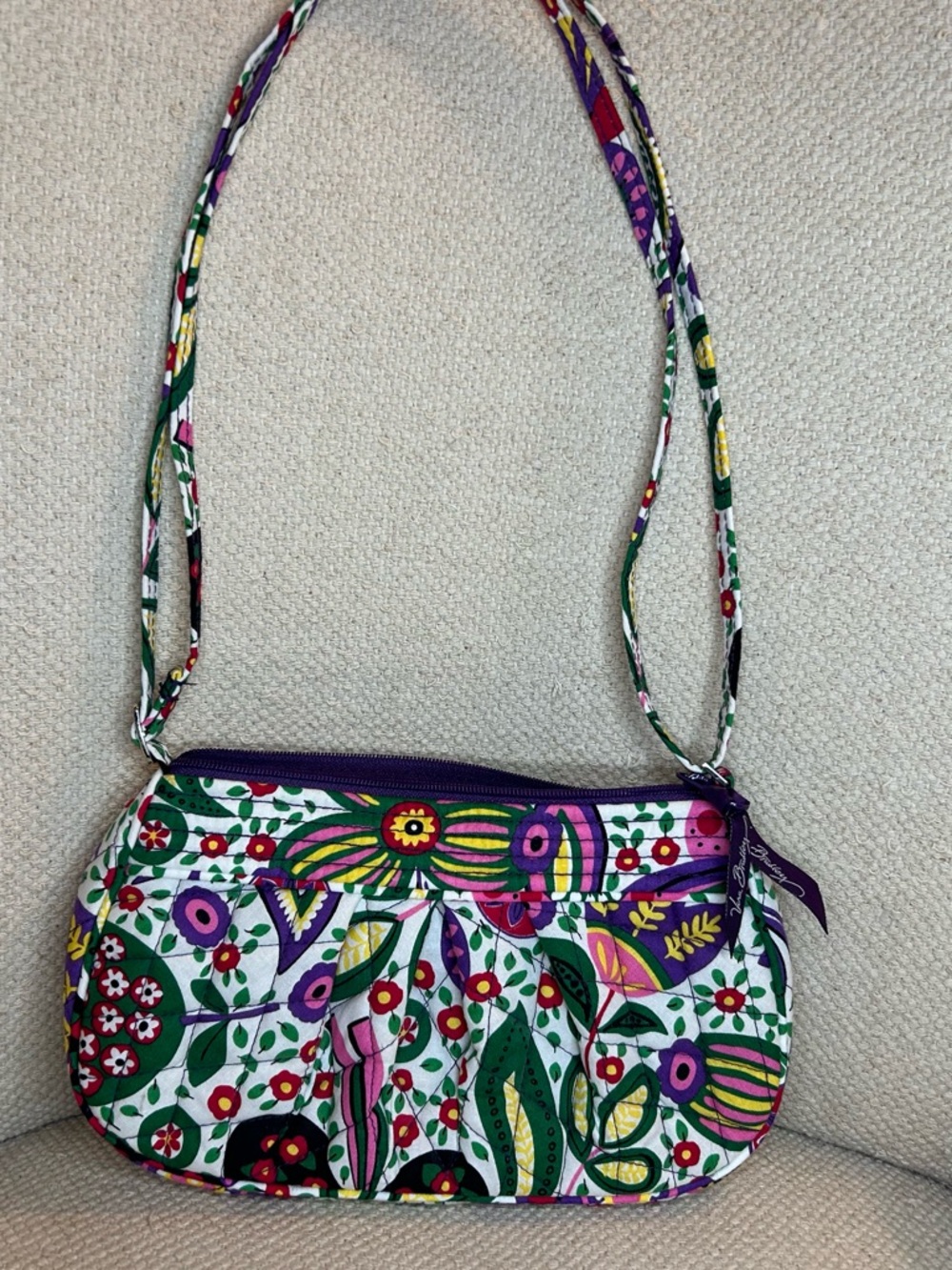Vera Bradley Viva la Vera Bag with adjustable shoulder strap